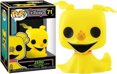 Funko Pop! Disney: The Nightmare Before Christmas - Zero #71 Blacklight w/Pop Protector